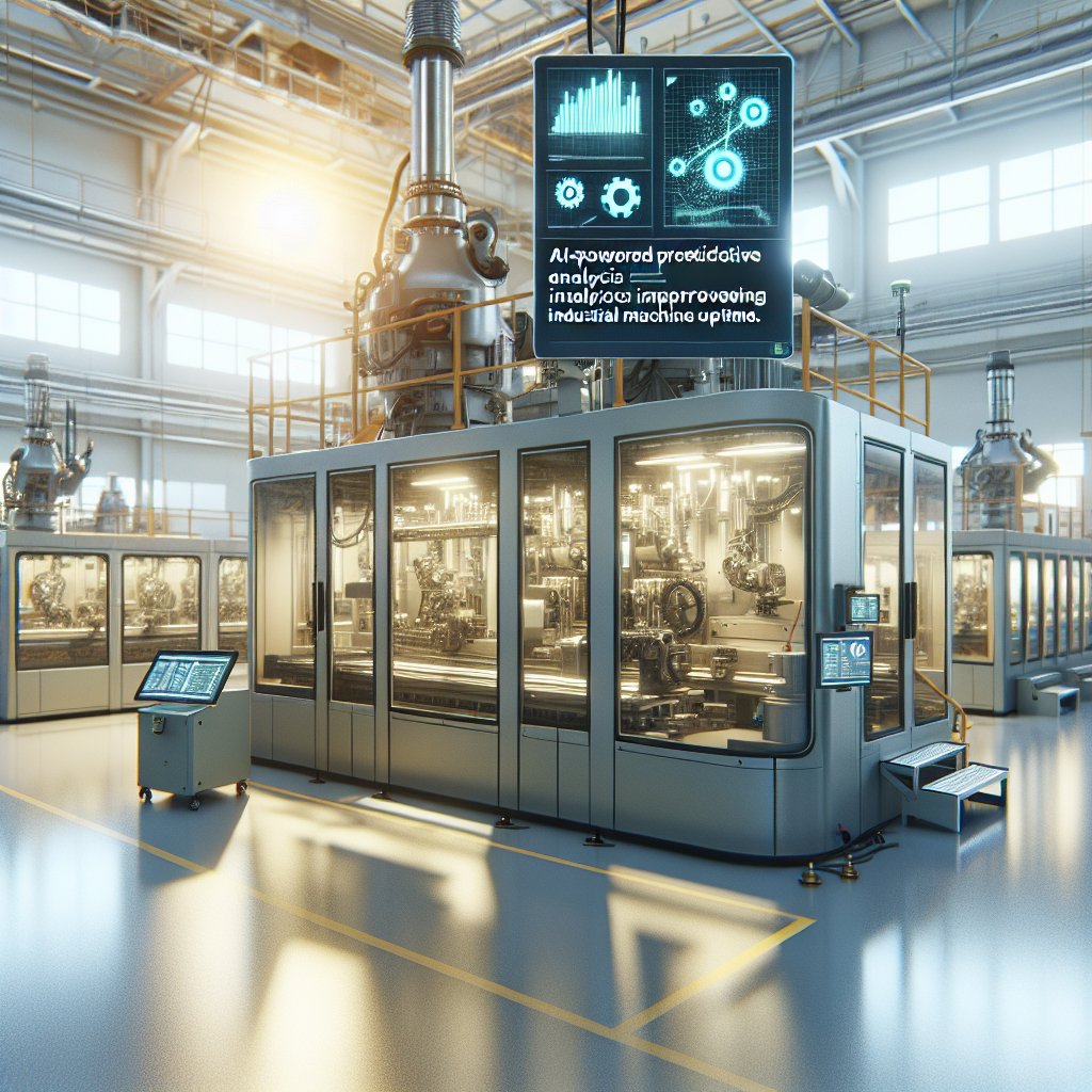 How AI-Powered Predictive Analytics Can Improve Industrial Machine Uptime