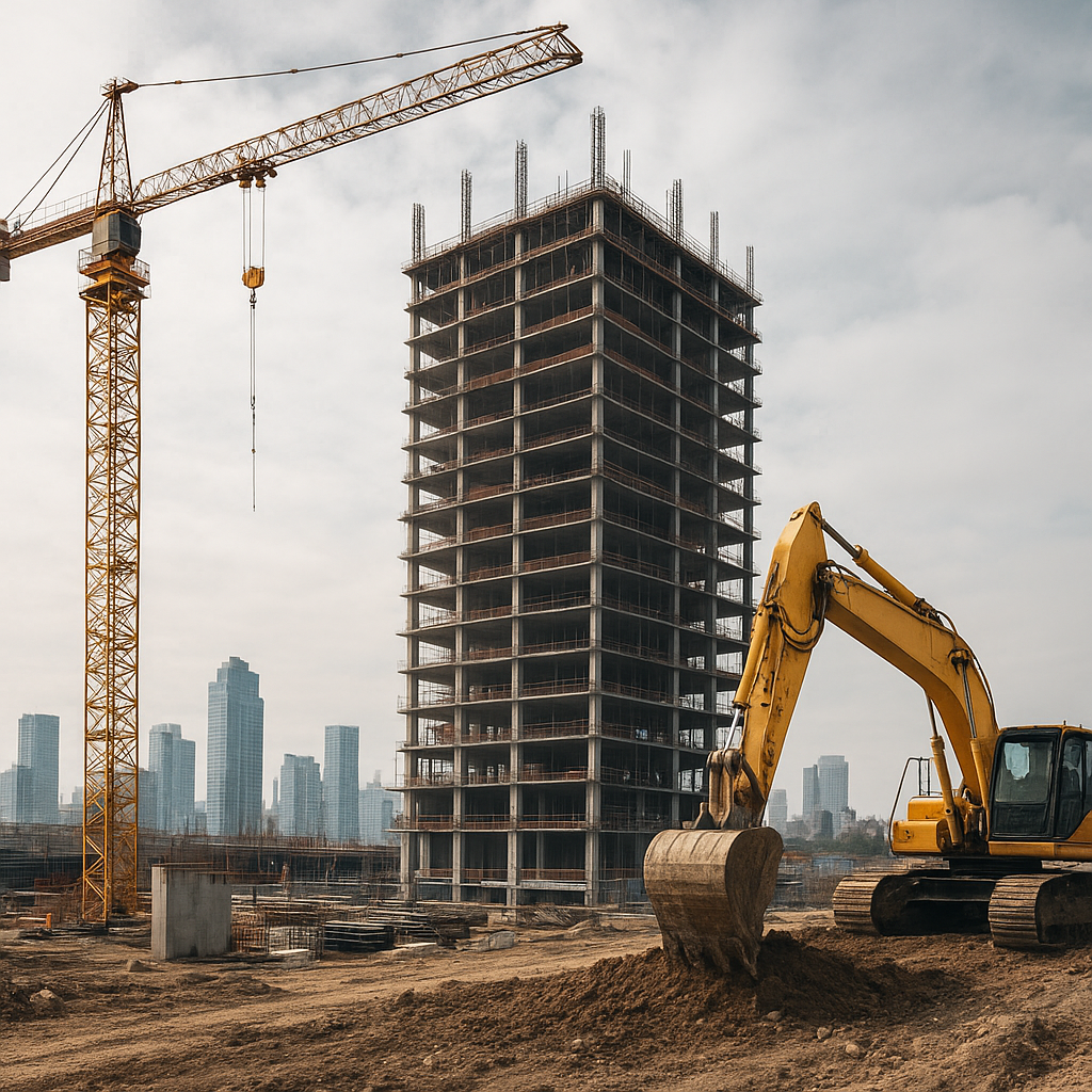 How Machines Build Skyscrapers From the Ground Up