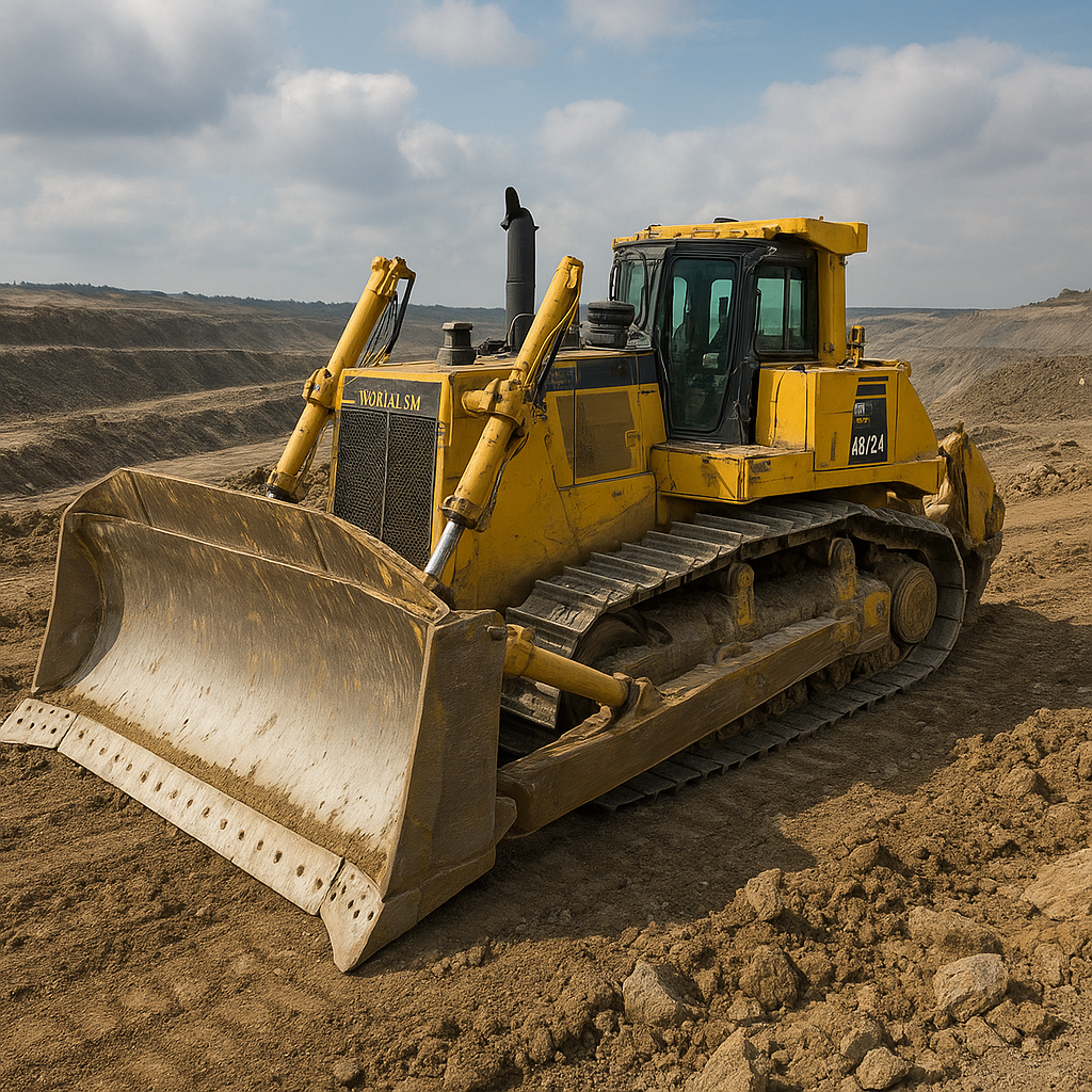 Komatsu D575A Super Dozer – (mining, construction)
