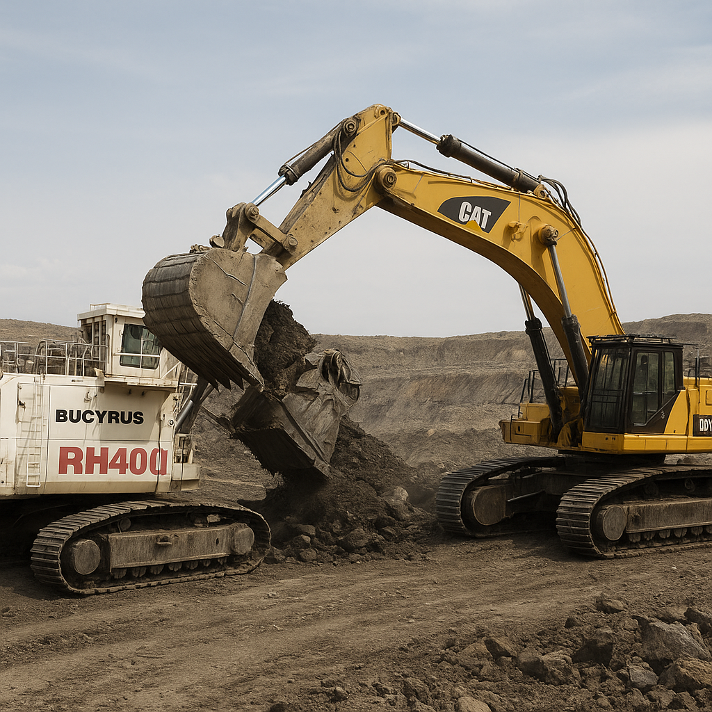Bucyrus RH400 / Caterpillar 6090 FS – (mining)