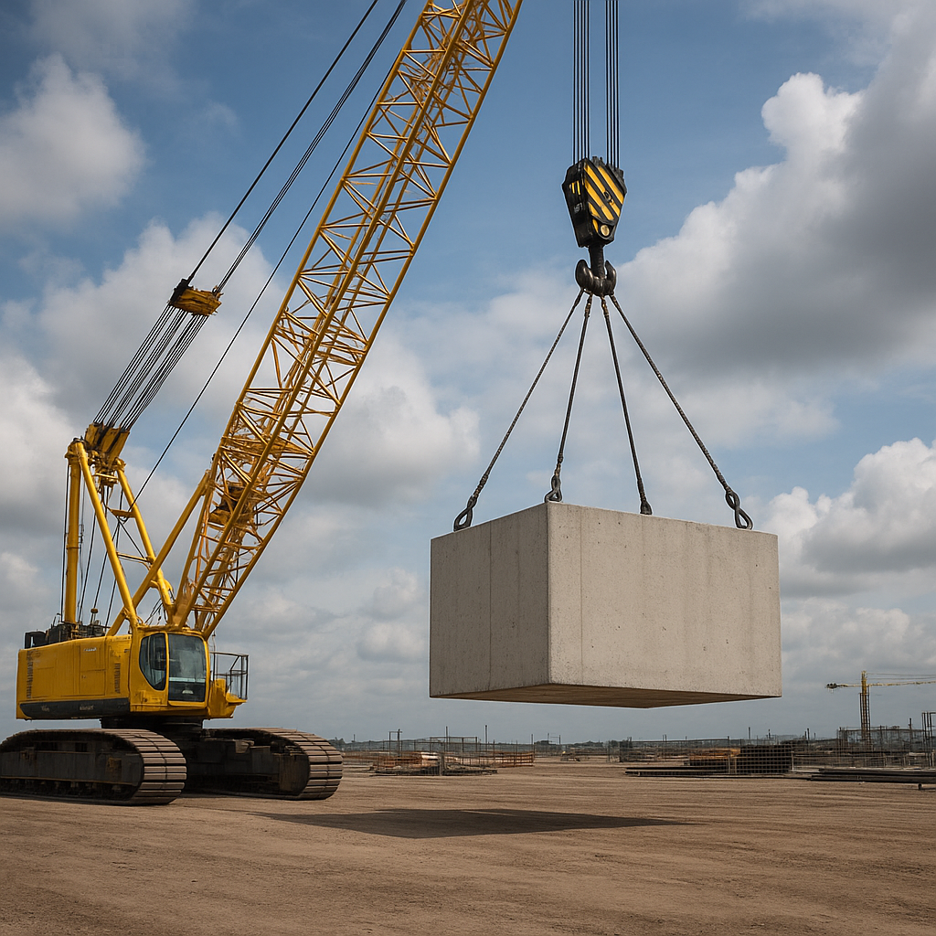 How Cranes Lift Hundreds of Tons With Precision