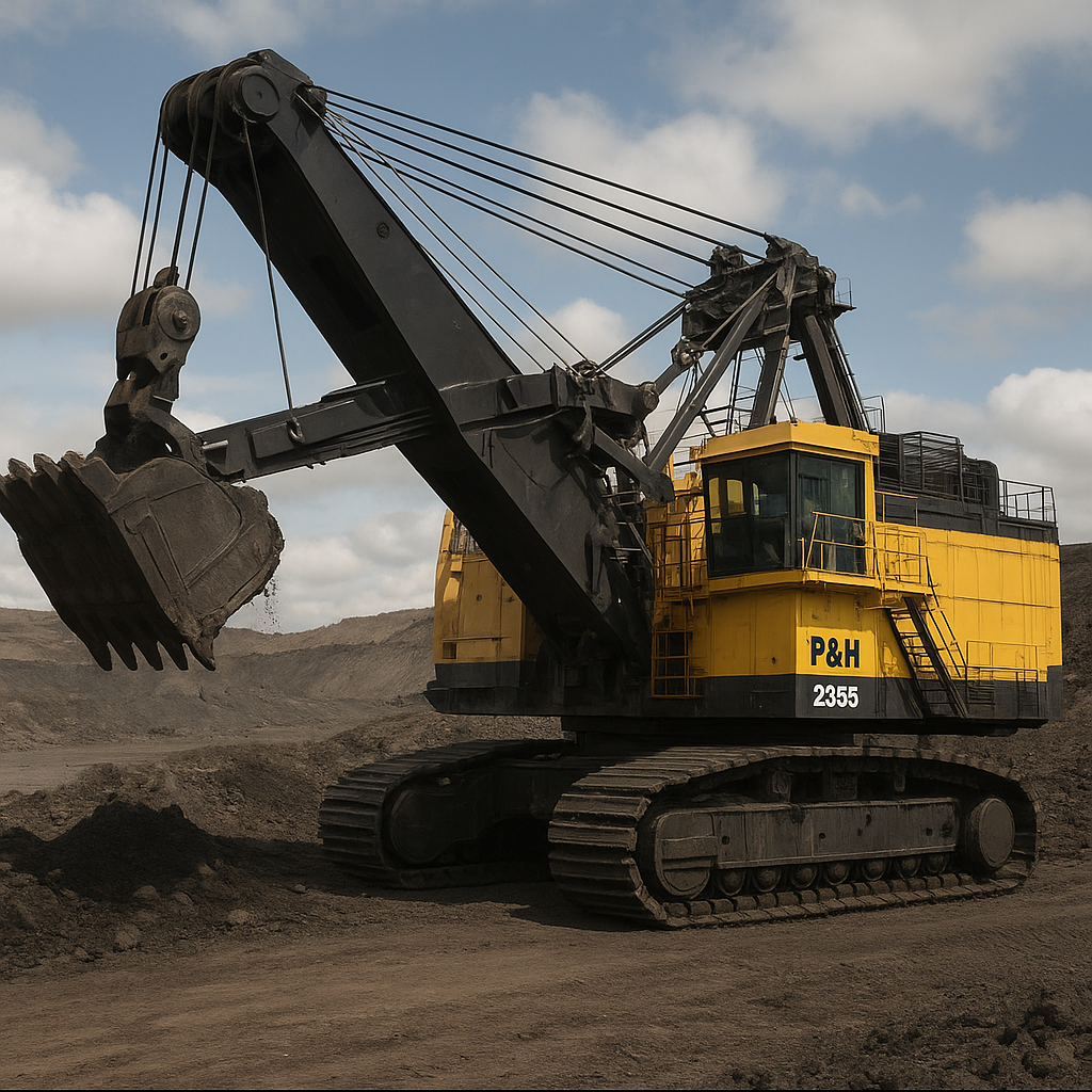 P&H 2355 – (mining shovel)