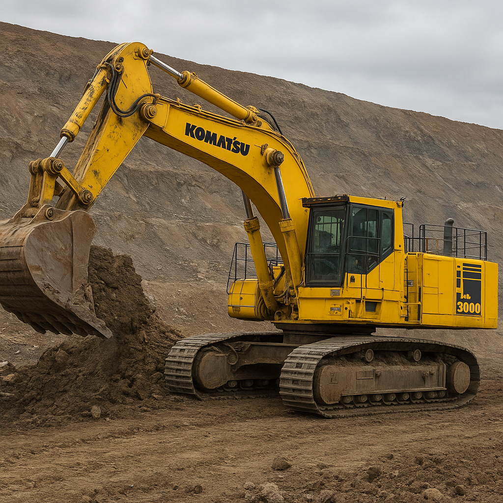 Komatsu PC3000-6 – (mining excavator)