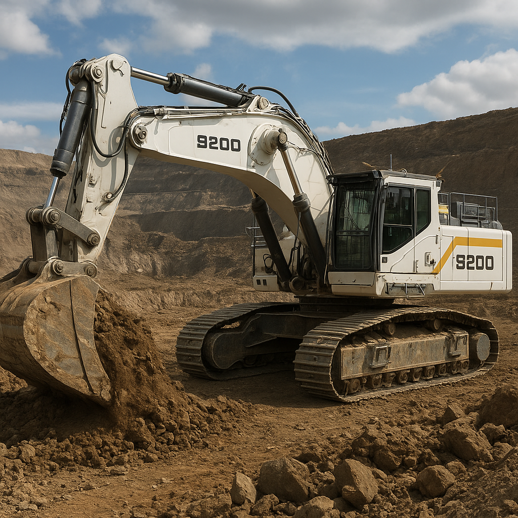 Liebherr R 9200 – (mining excavator)