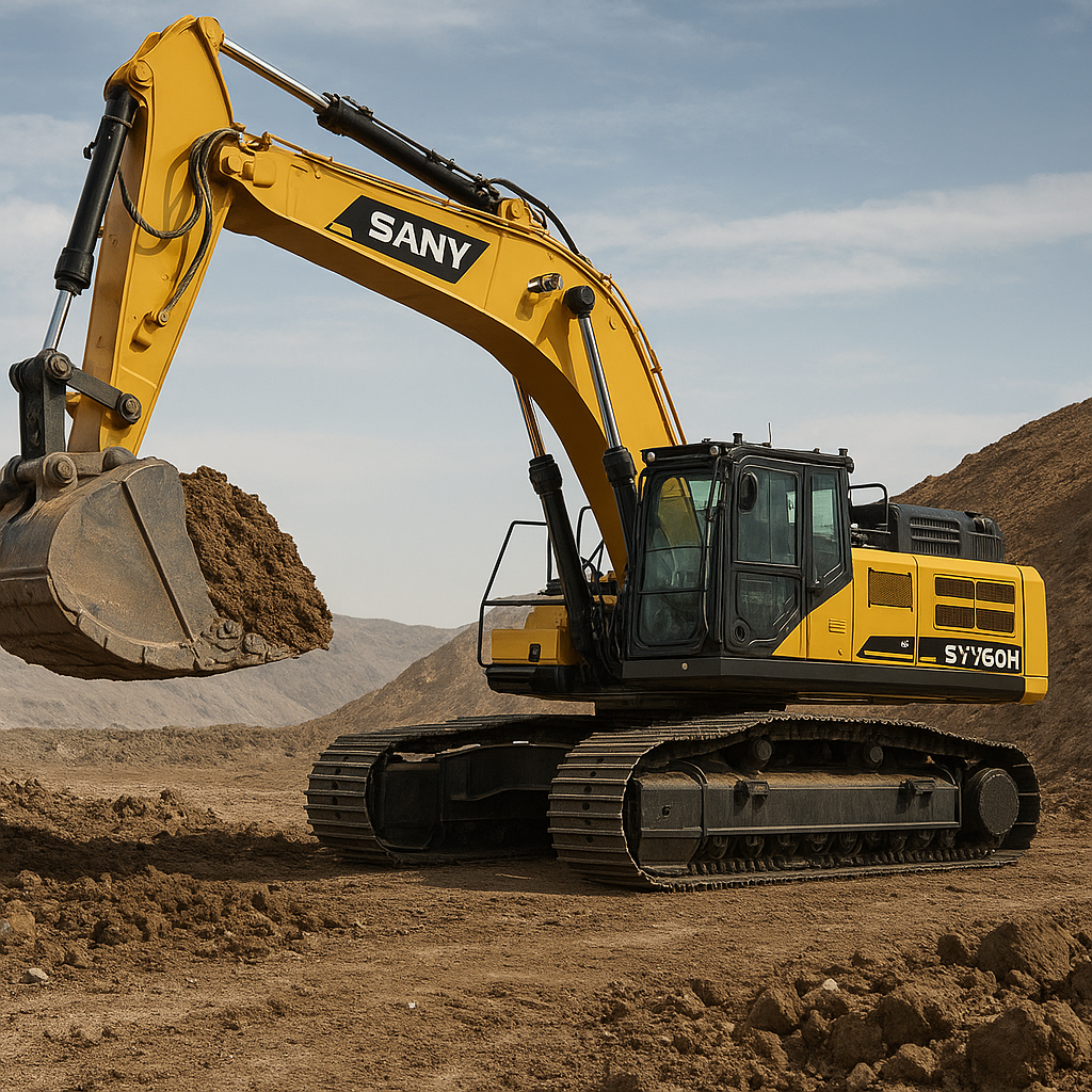 SANY SY750H – (mining excavator)