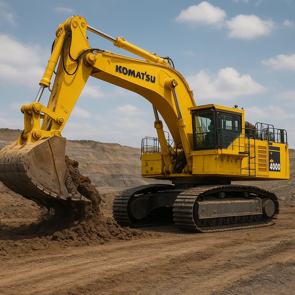 Komatsu PC4000 – (mining excavator)
