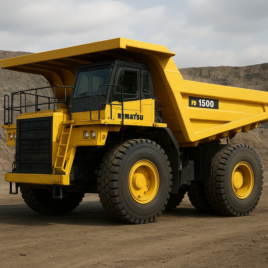 Komatsu HD1500-8 – (haul truck)