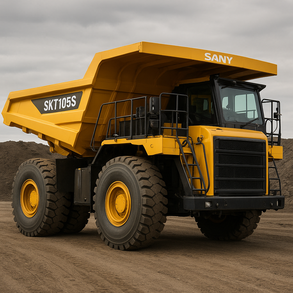 SANY SKT105S – (mining truck)