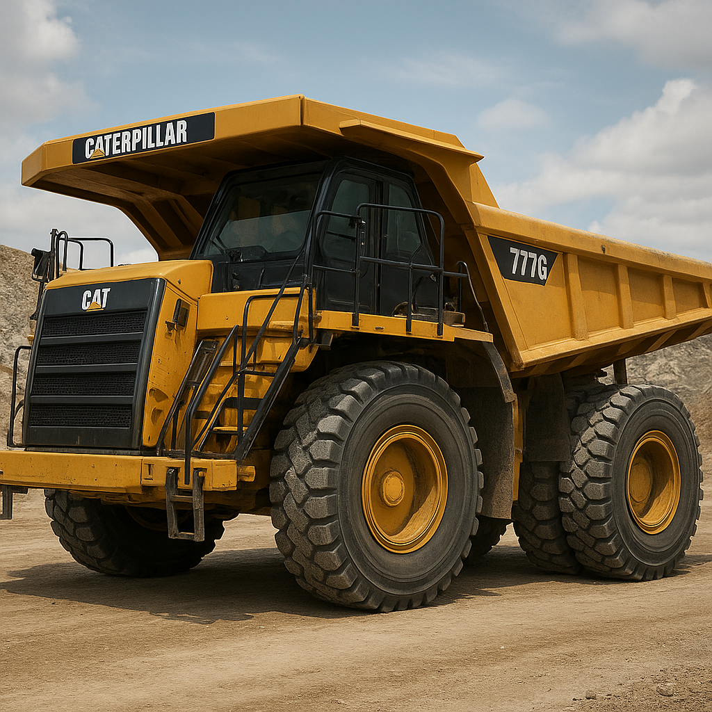 Caterpillar 777G – (haul truck)