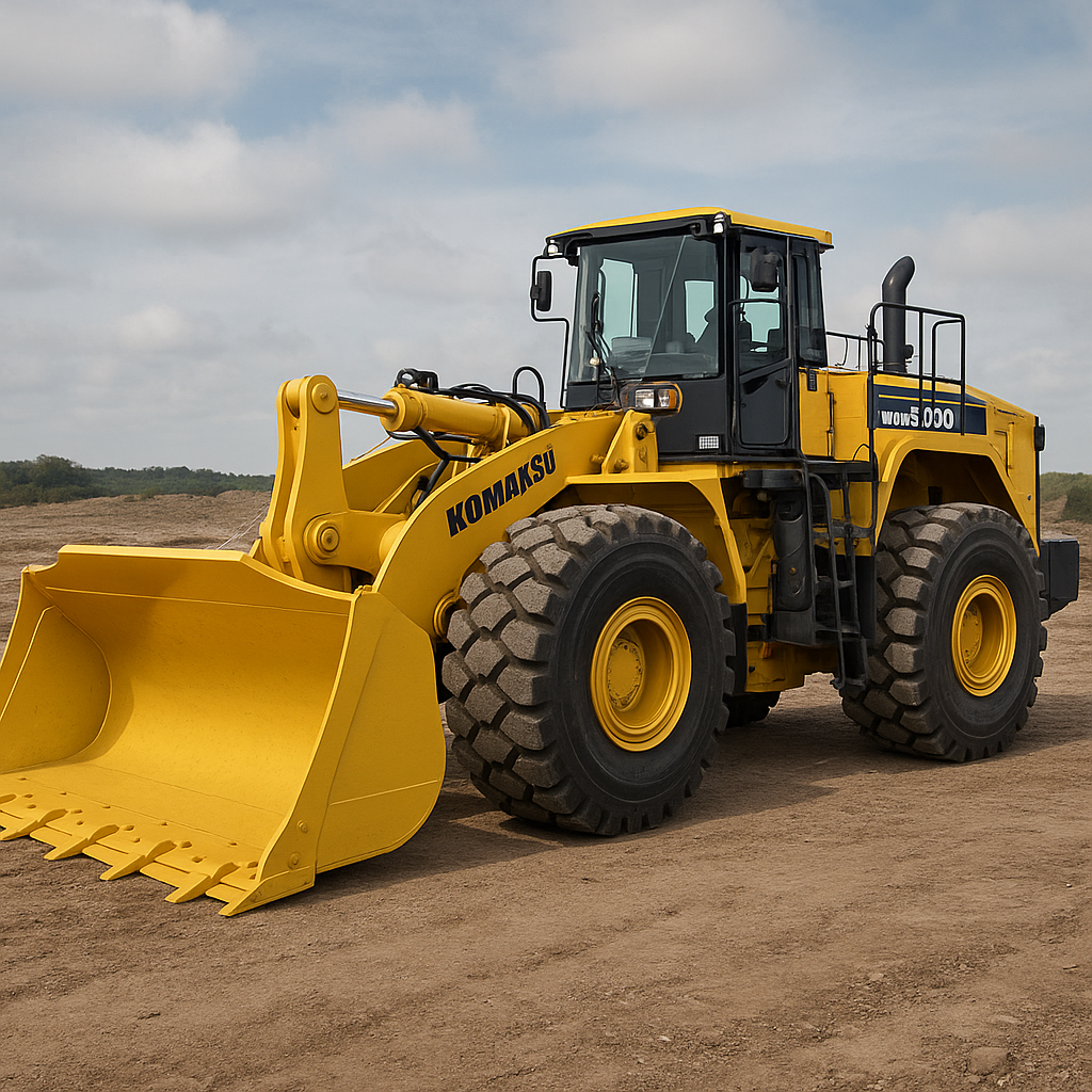 Komatsu WD600-6 – (wheel dozer)