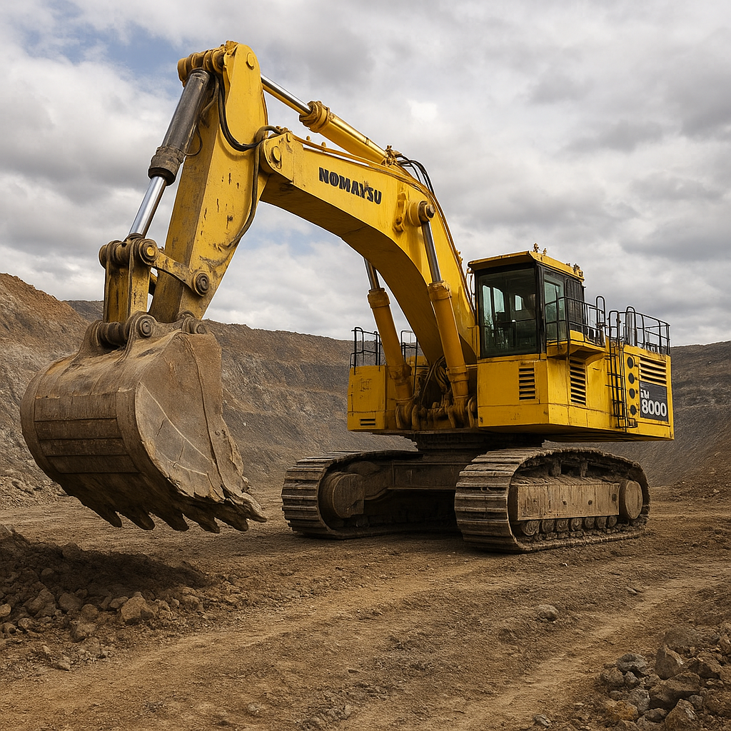 Komatsu PC8000-11 – (mining excavators)