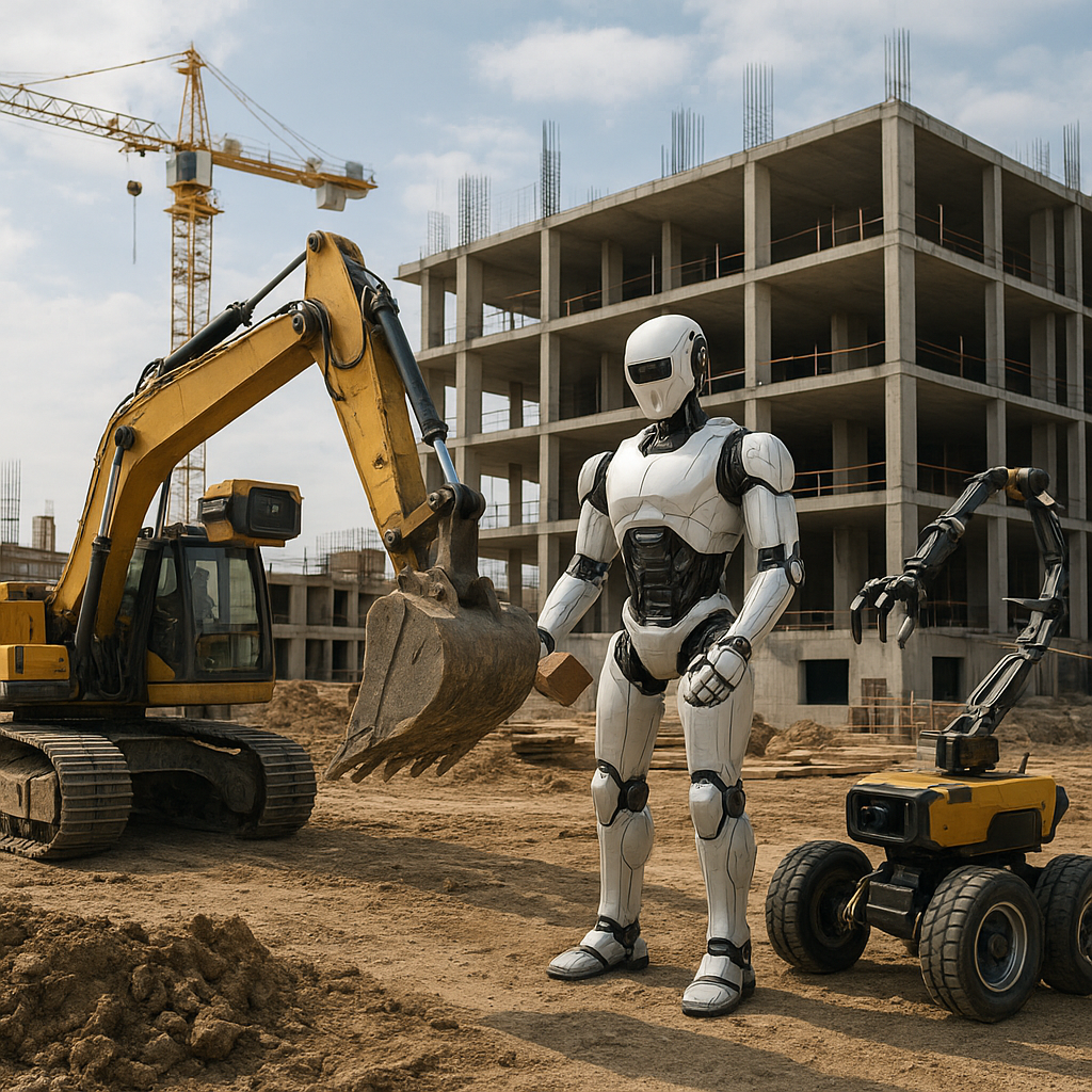 The Most Advanced Robots Used on Modern Construction Sites