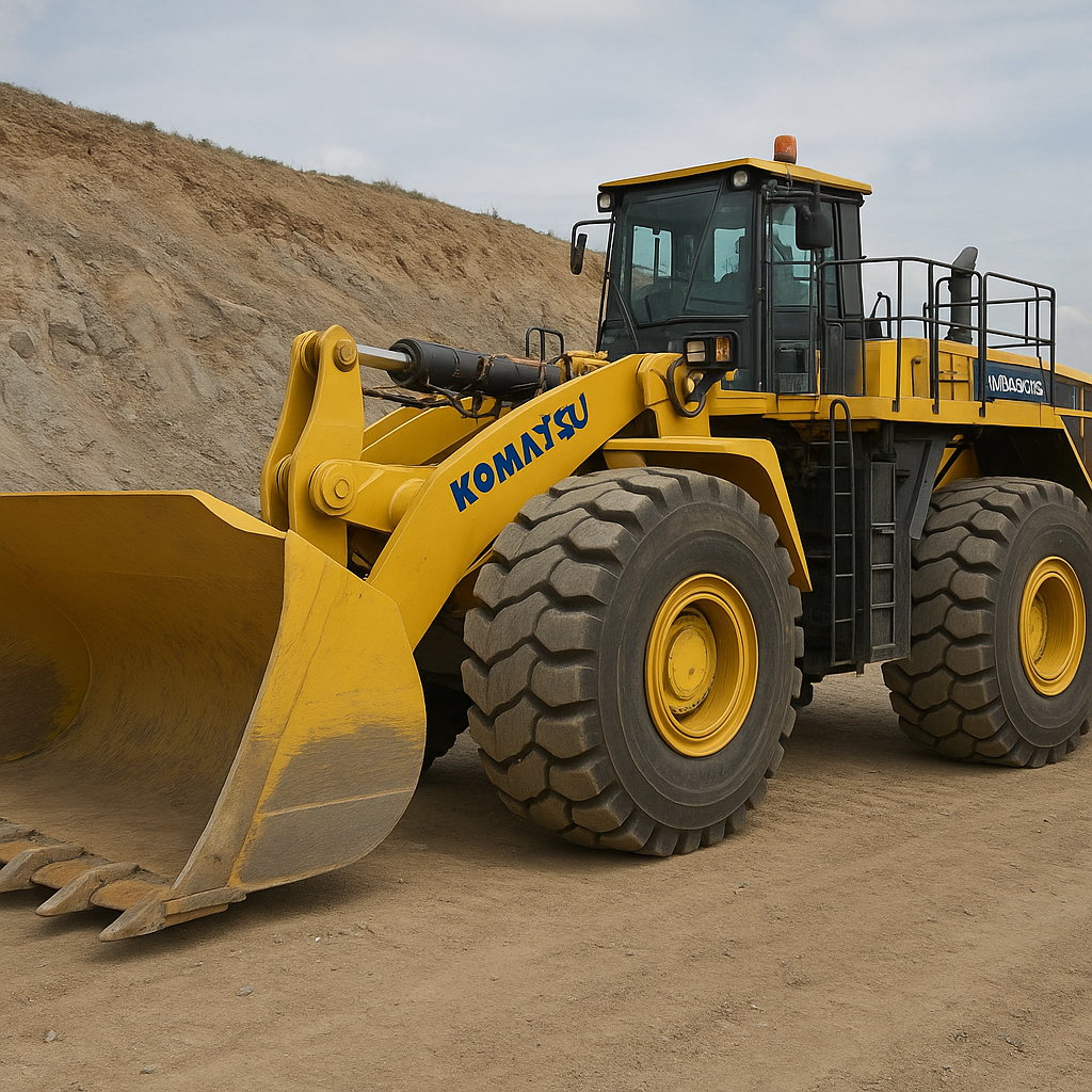 Komatsu WA1200-6 – (wheel loaders)