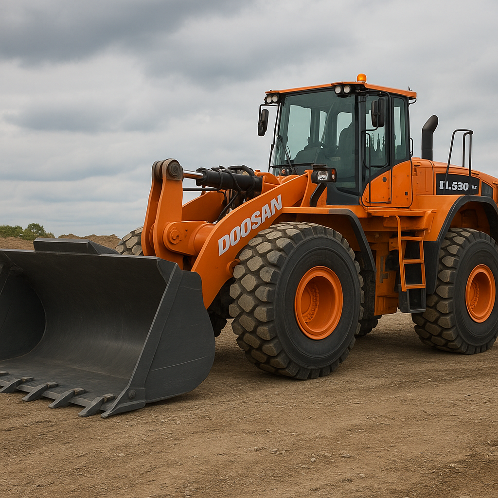 Doosan DL580-5 – (wheel loaders)