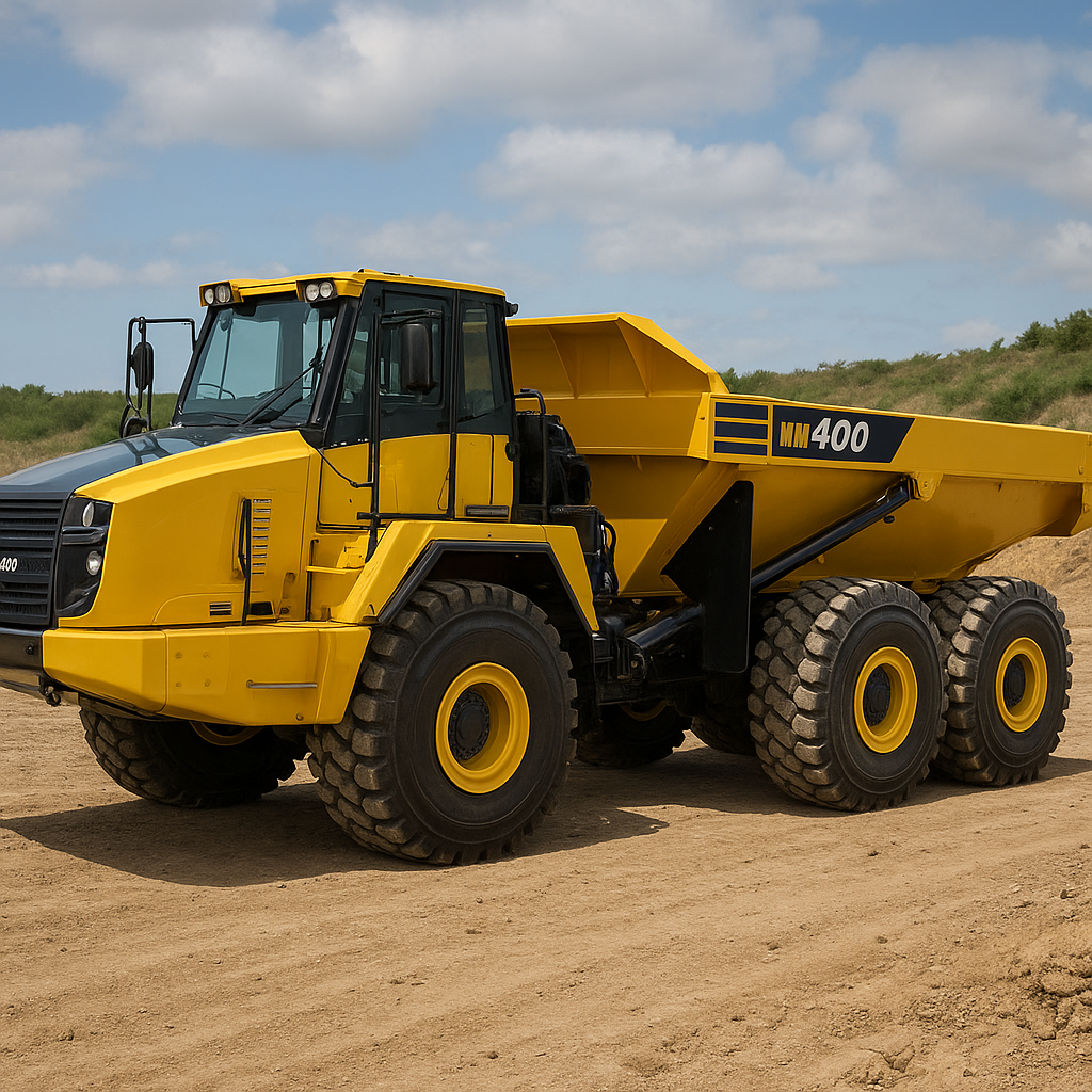 Komatsu HM400-5 – (articulated hauler)