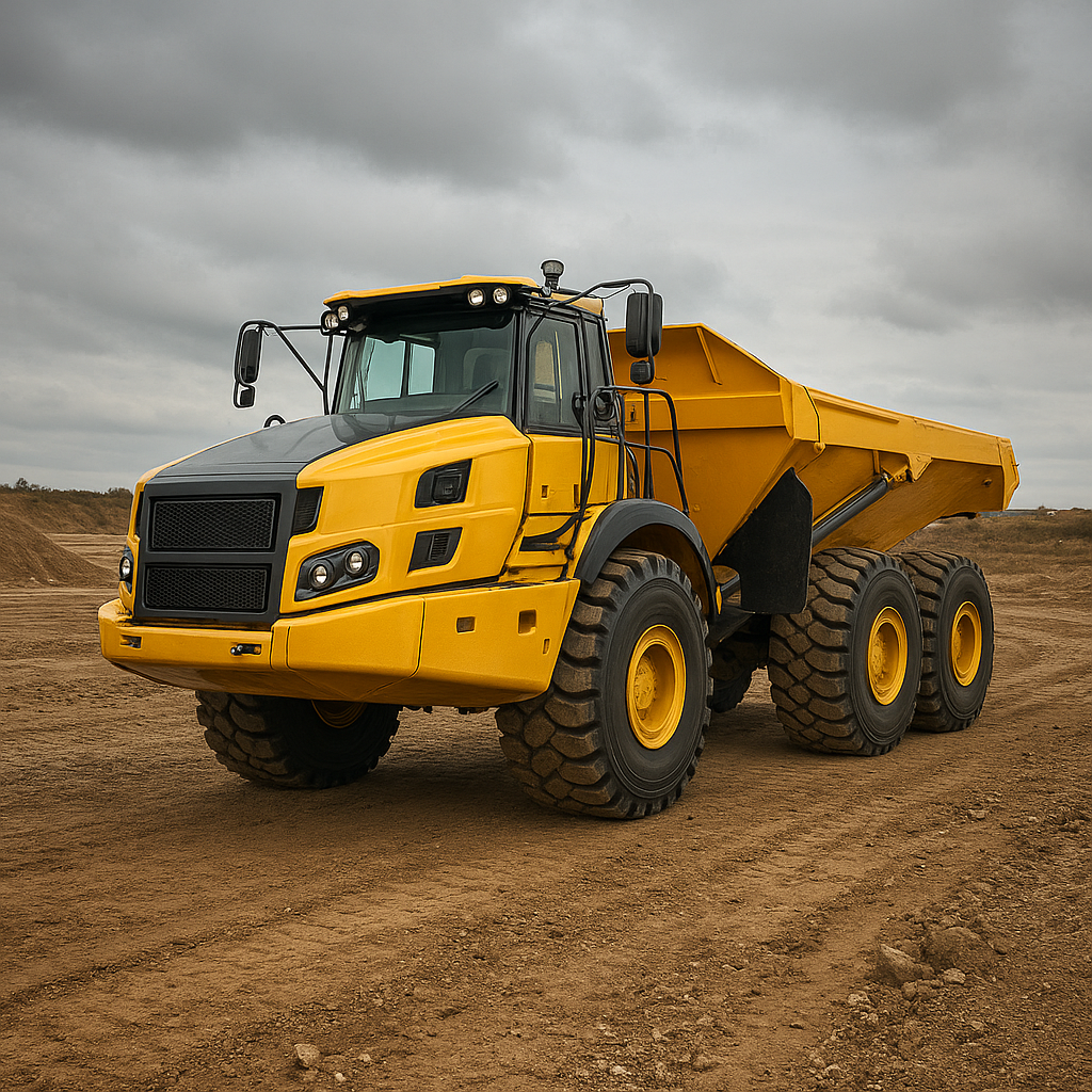 Bell B60E – (articulated hauler)