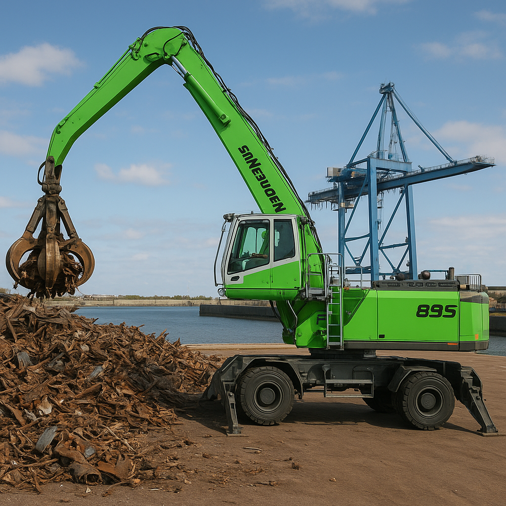 SENNEBOGEN 895 E – (material handler, port operations)