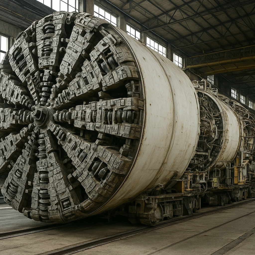 The Most Impressive Tunnel Boring Machines Ever Made