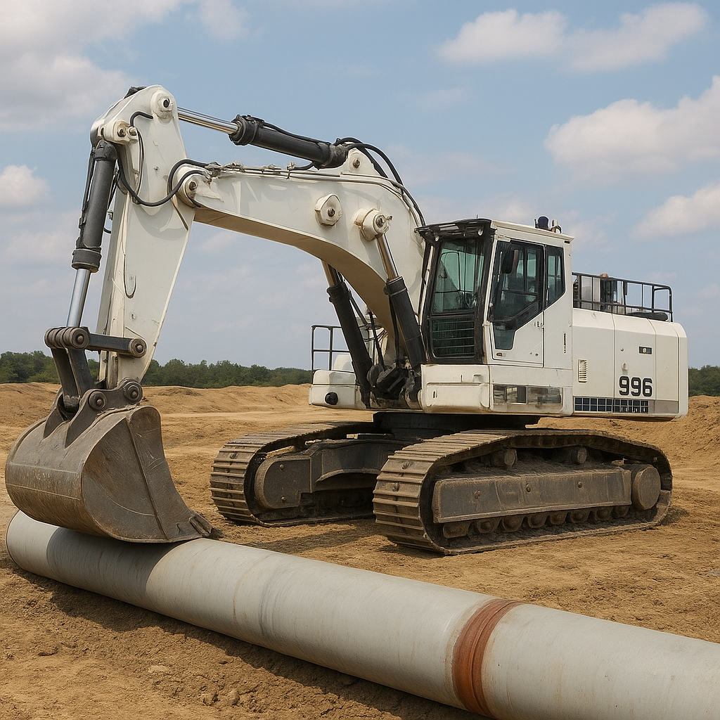 Liebherr P 996 Litronic – (pipeline excavator)