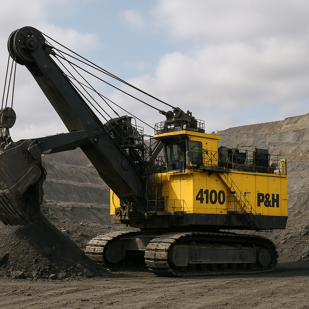 P&H 4100XPC – (mining shovel)