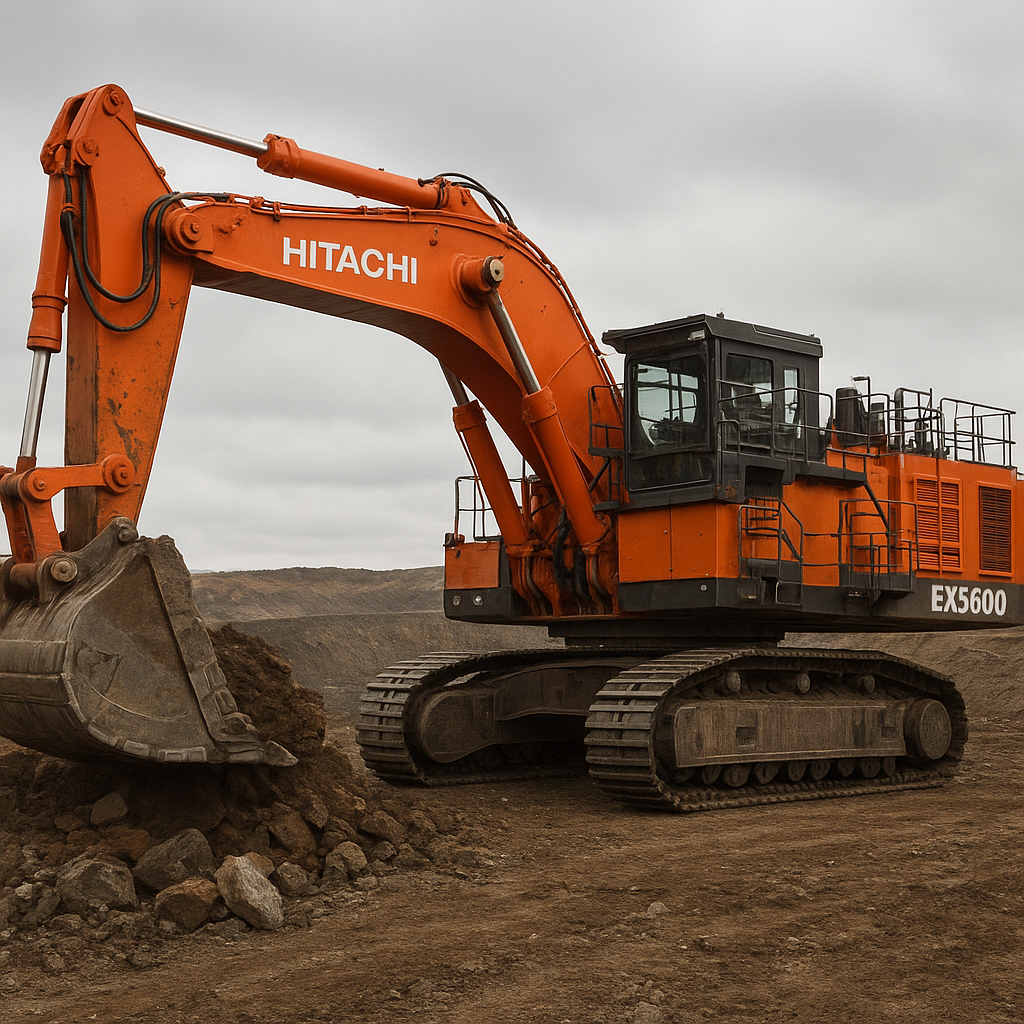 Hitachi EX5600 – (mining excavator)