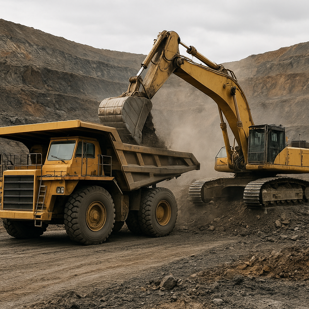 The Power Behind Giant Earthmovers in Mining Operations