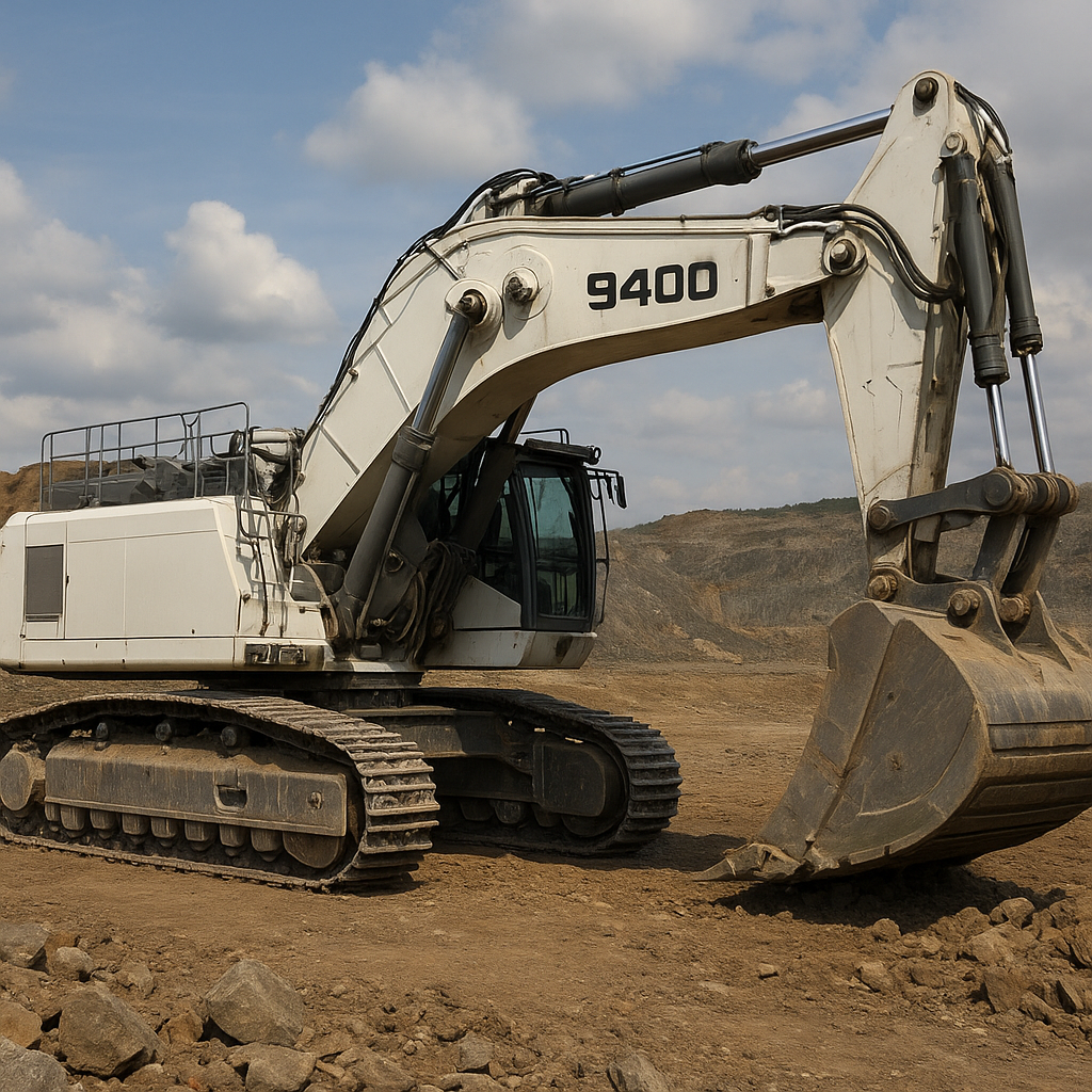 Liebherr R 9400 – (mining excavator)