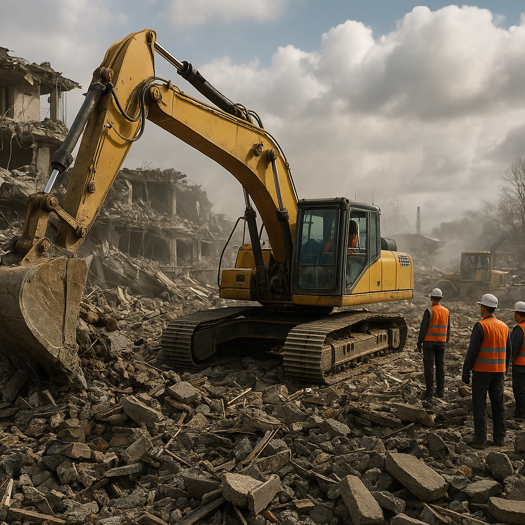 The Role of Heavy Machinery in Disaster Recovery