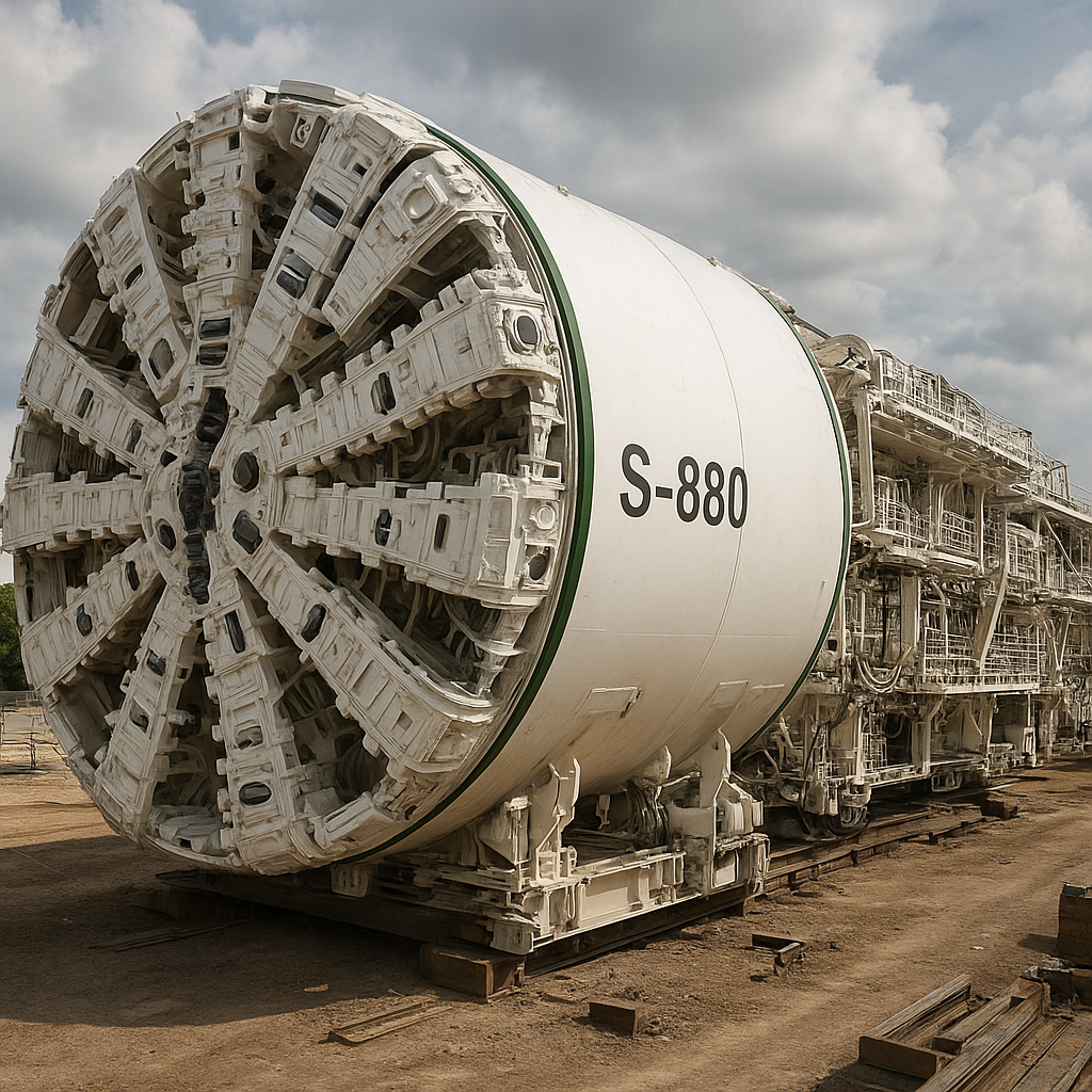 Herrenknecht S-880 – (tunnel boring machine)