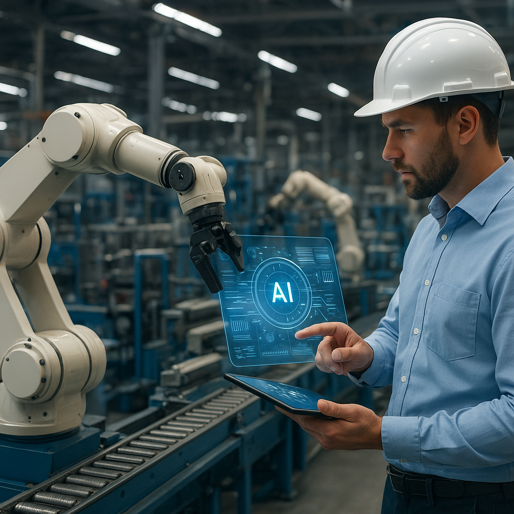 The Smart Factory: How AI and Machines Work Together