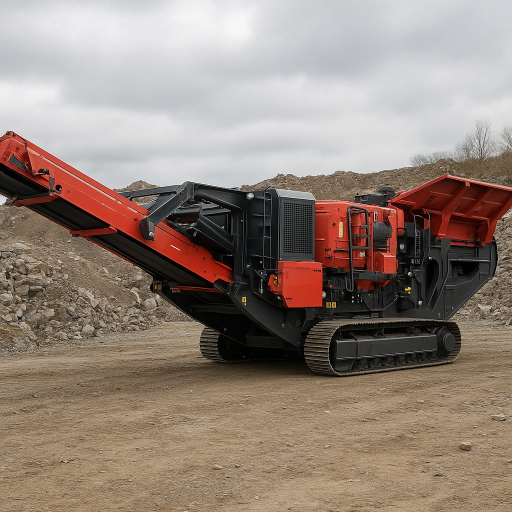 Sandvik QJ341 – (mobile crusher)