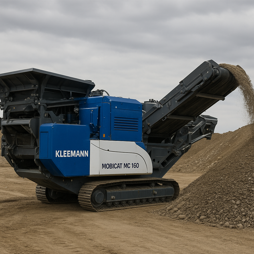 Kleemann MOBICAT MC 160 – (mobile crusher)