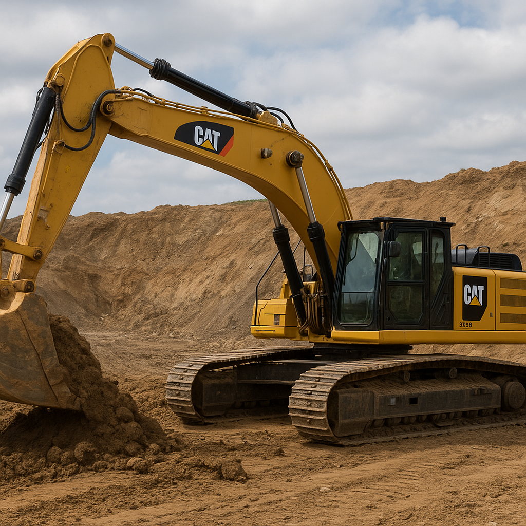 Caterpillar 6015B – (hydraulic excavator)