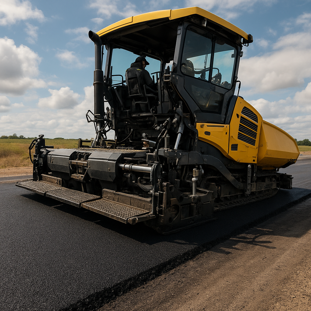 The Technology Behind Modern Asphalt Pavers