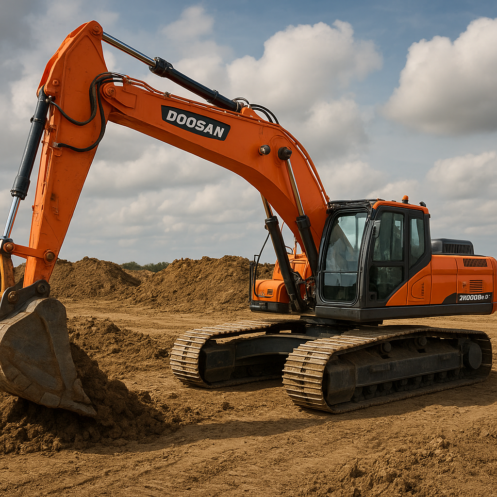 Doosan DX1000LC – (heavy excavator)