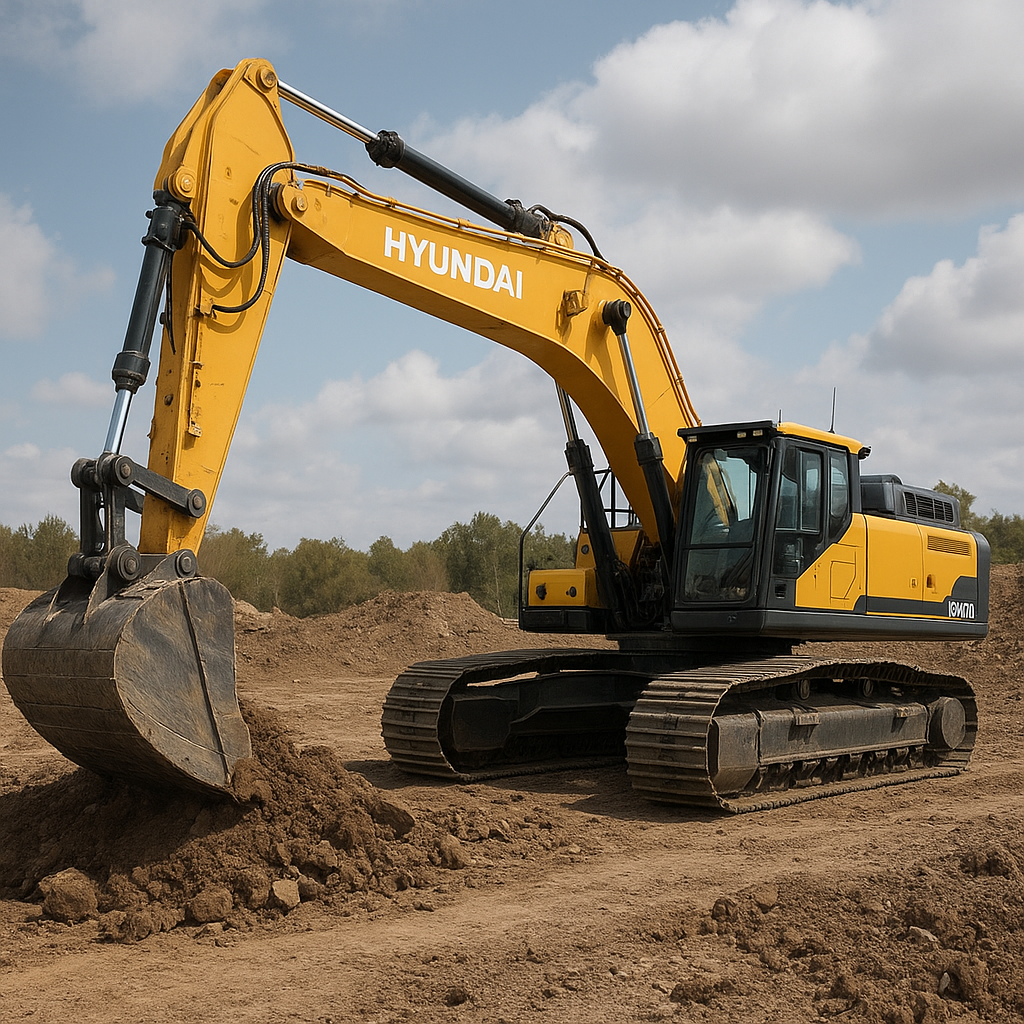 Hyundai HX900L – (heavy excavator)