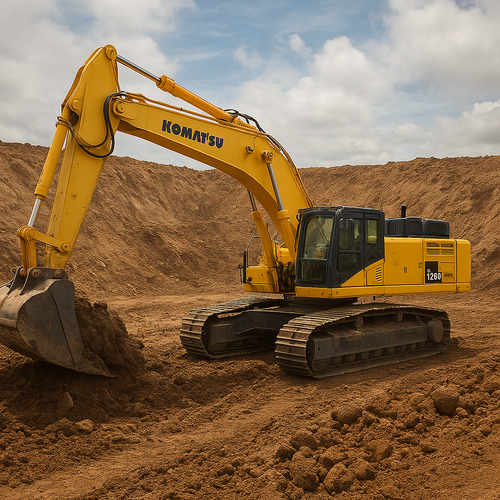 Komatsu PC1250 – (excavation)