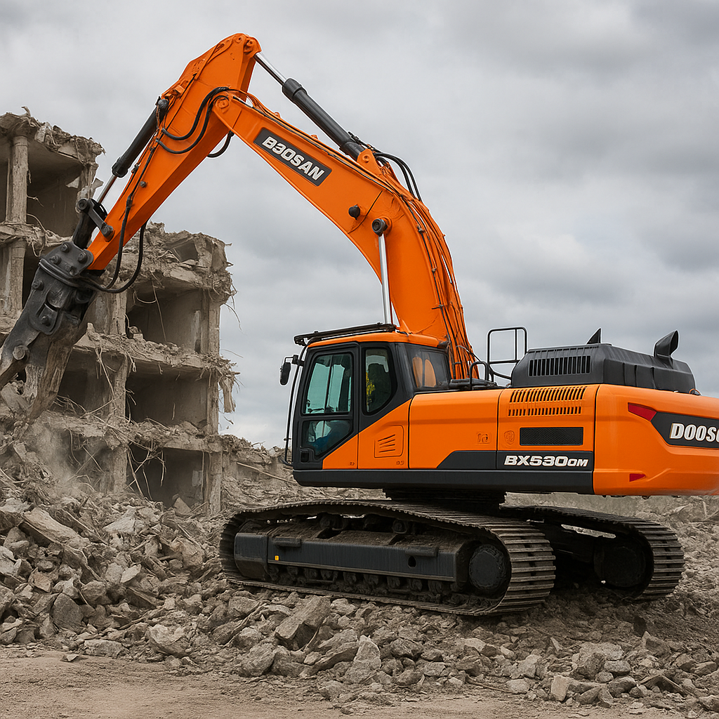 Doosan DX530DM – (demolition)