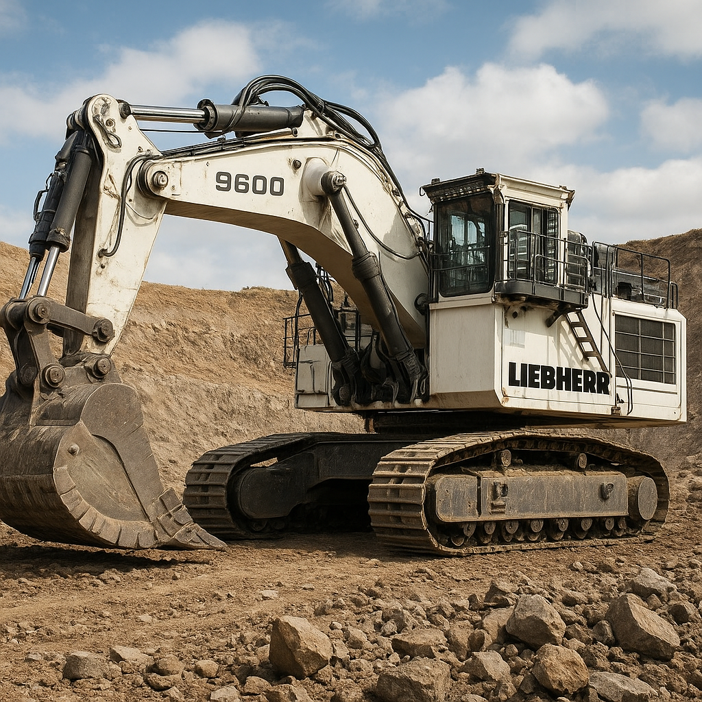 Liebherr R 9600 – (mining excavator)