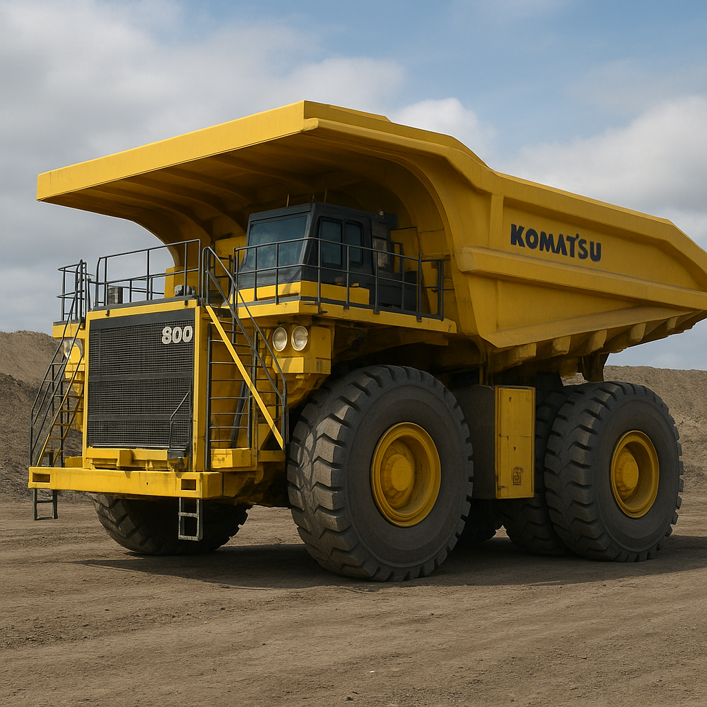Komatsu 860E – (haul truck)