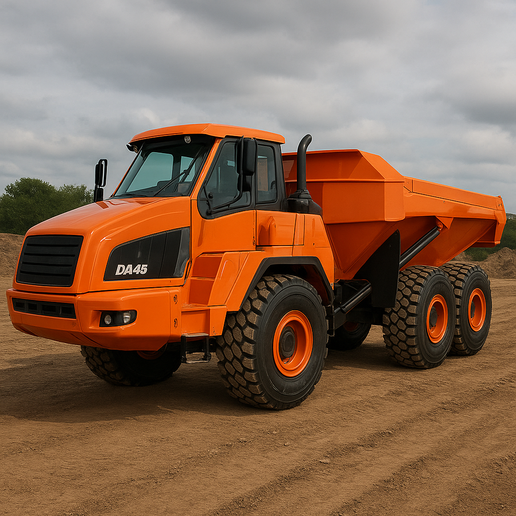 Doosan DA45 – (articulated hauler)