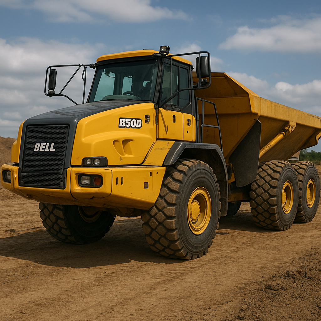 Bell B50D – (articulated hauler)