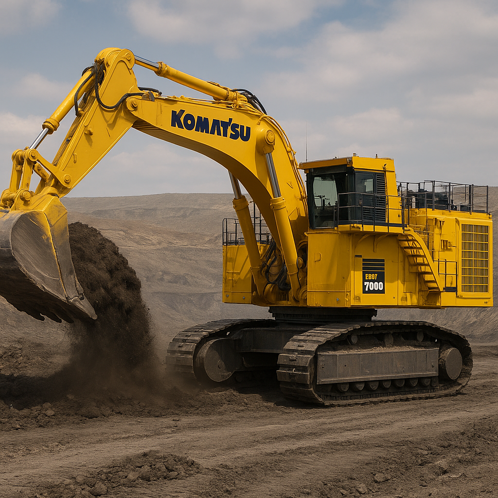 Komatsu PC7000 – (mining excavator)