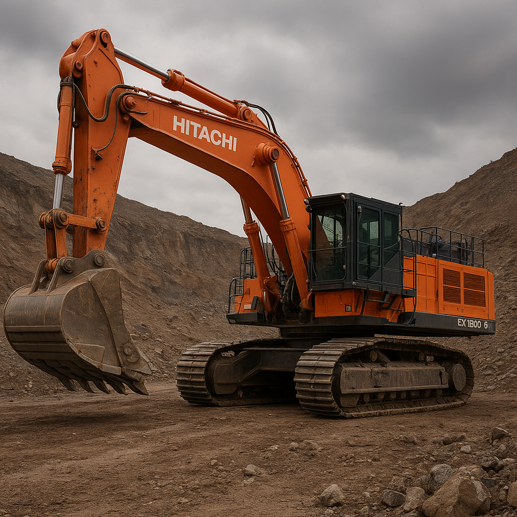Hitachi EX1800-6 – (mining excavator)
