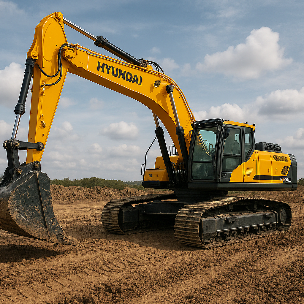 Hyundai HX520L – (heavy excavator)
