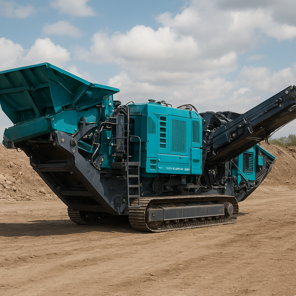 Powerscreen Premiertrak 600 – (mobile crusher)