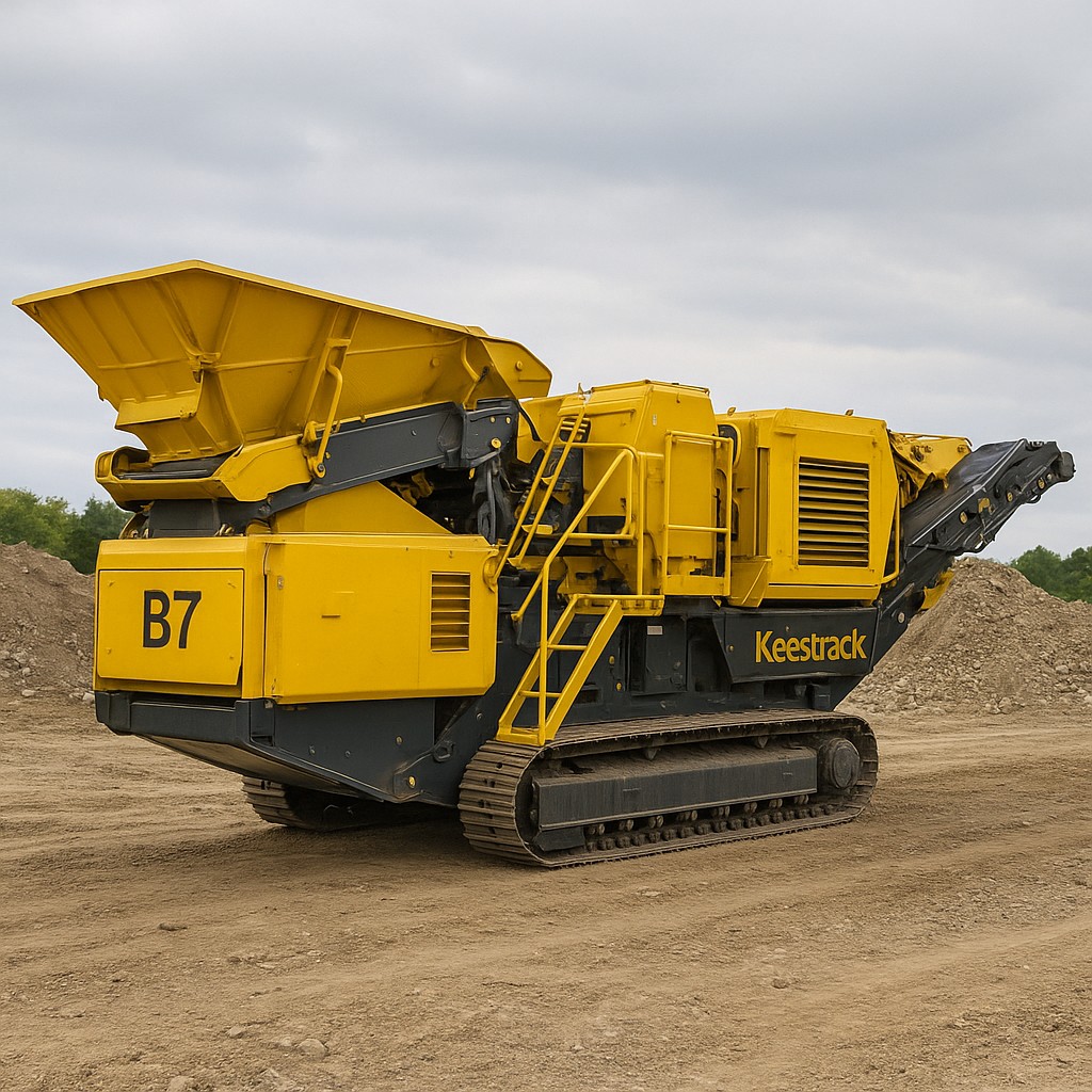 Keestrack B7 – (mobile crusher)