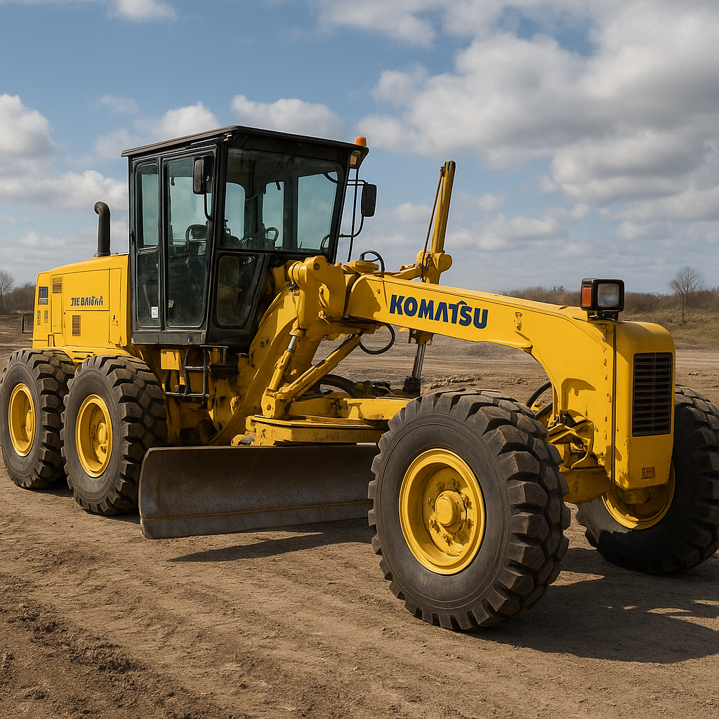 Komatsu GD825A – (motor grader)