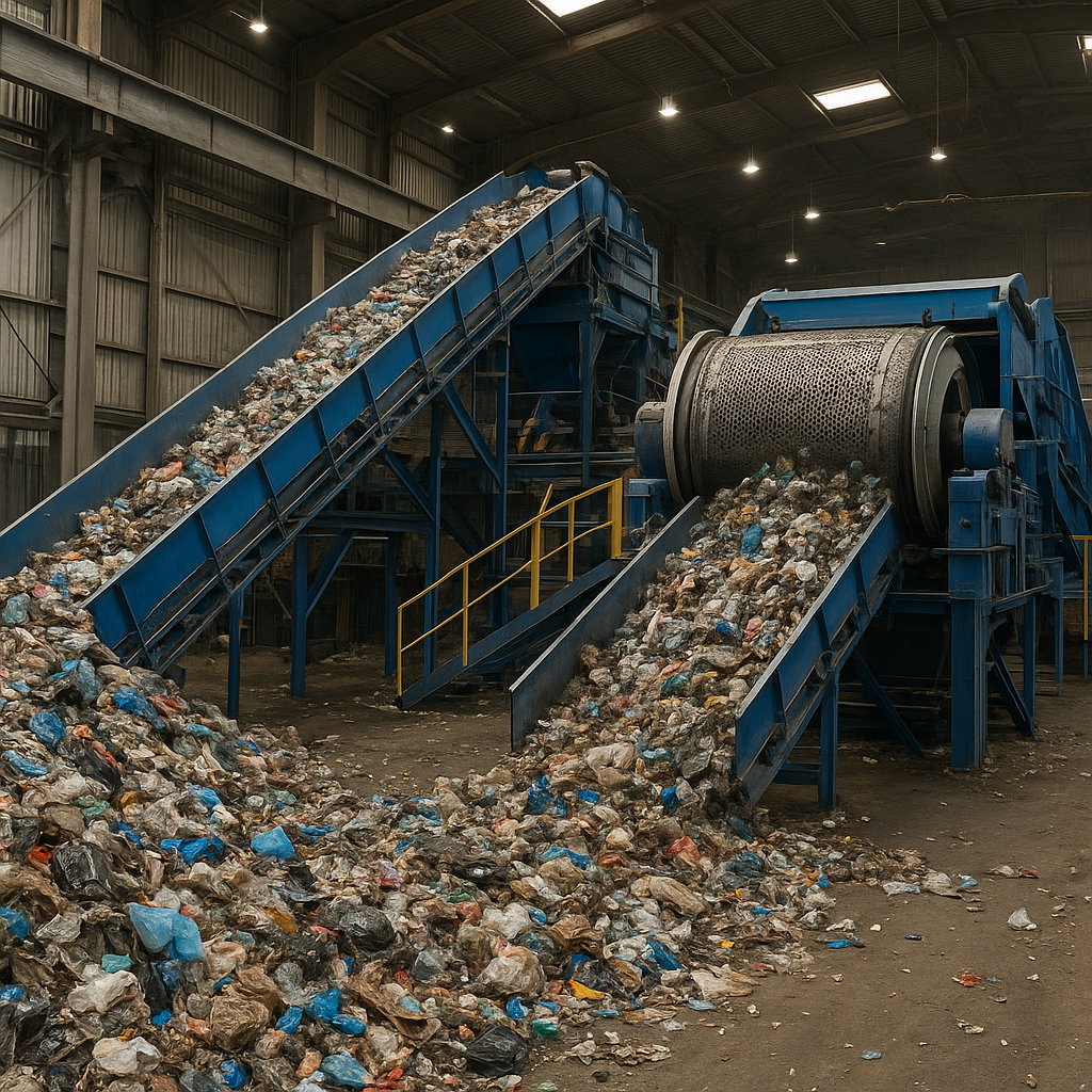 How Recycling Plants Use Machines to Process Waste Efficiently