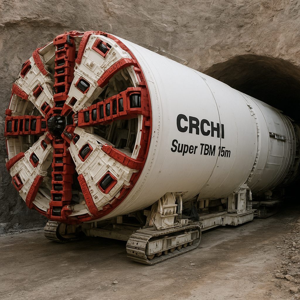 CRCHI Super TBM 15m – (tunneling)